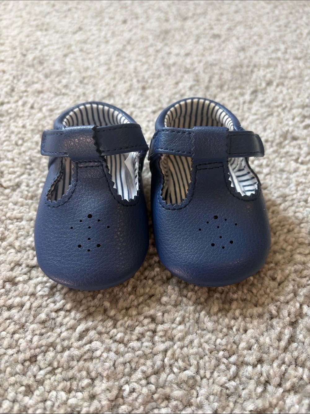 Mayoral Navy T-Strap Baby Shoes